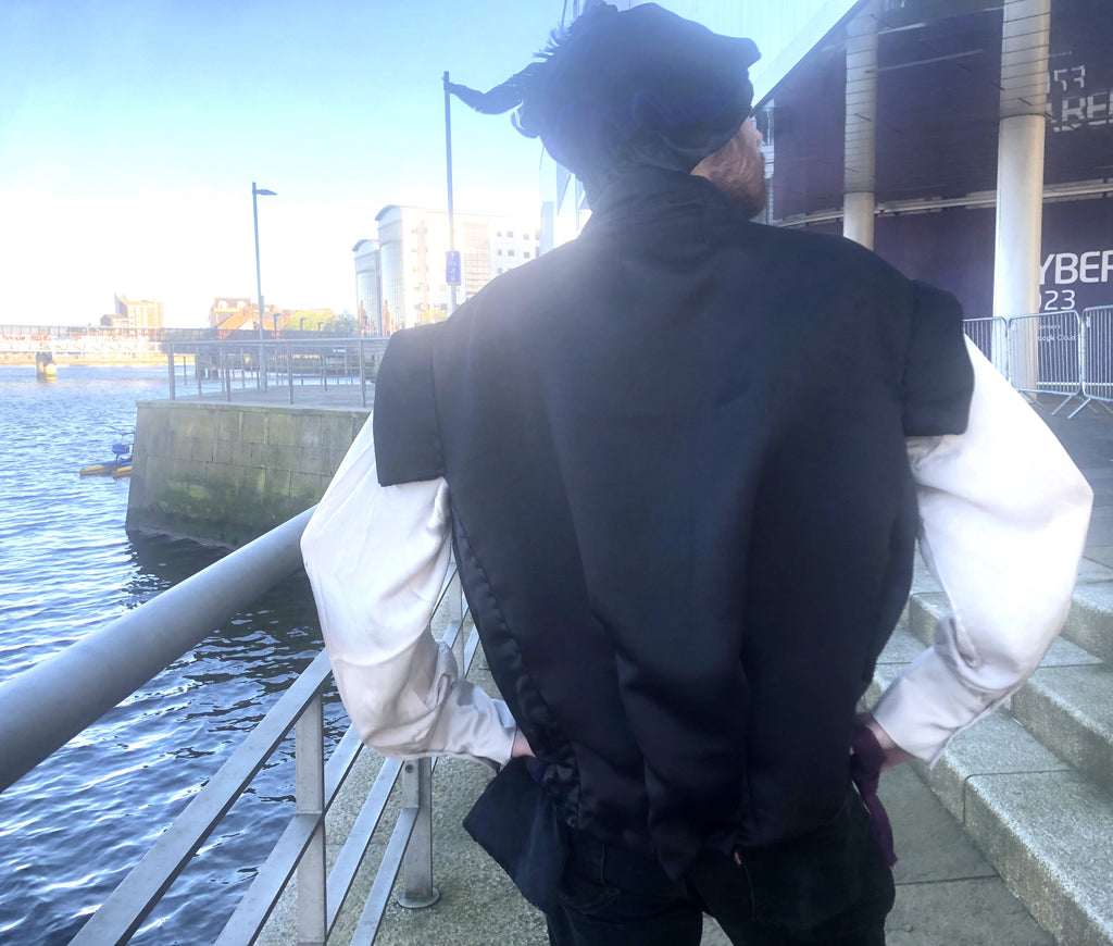 Black Medieval Style Doublet