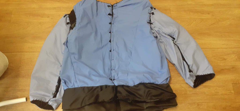 Black Medieval Style Doublet