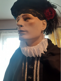 Elizabethan Tudor Collar Ruff- Unique Two-Way-Wear