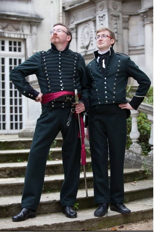 Sharpe Themed Military Suits with Belt Accessories
